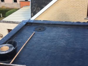 Renovatie van plat dak